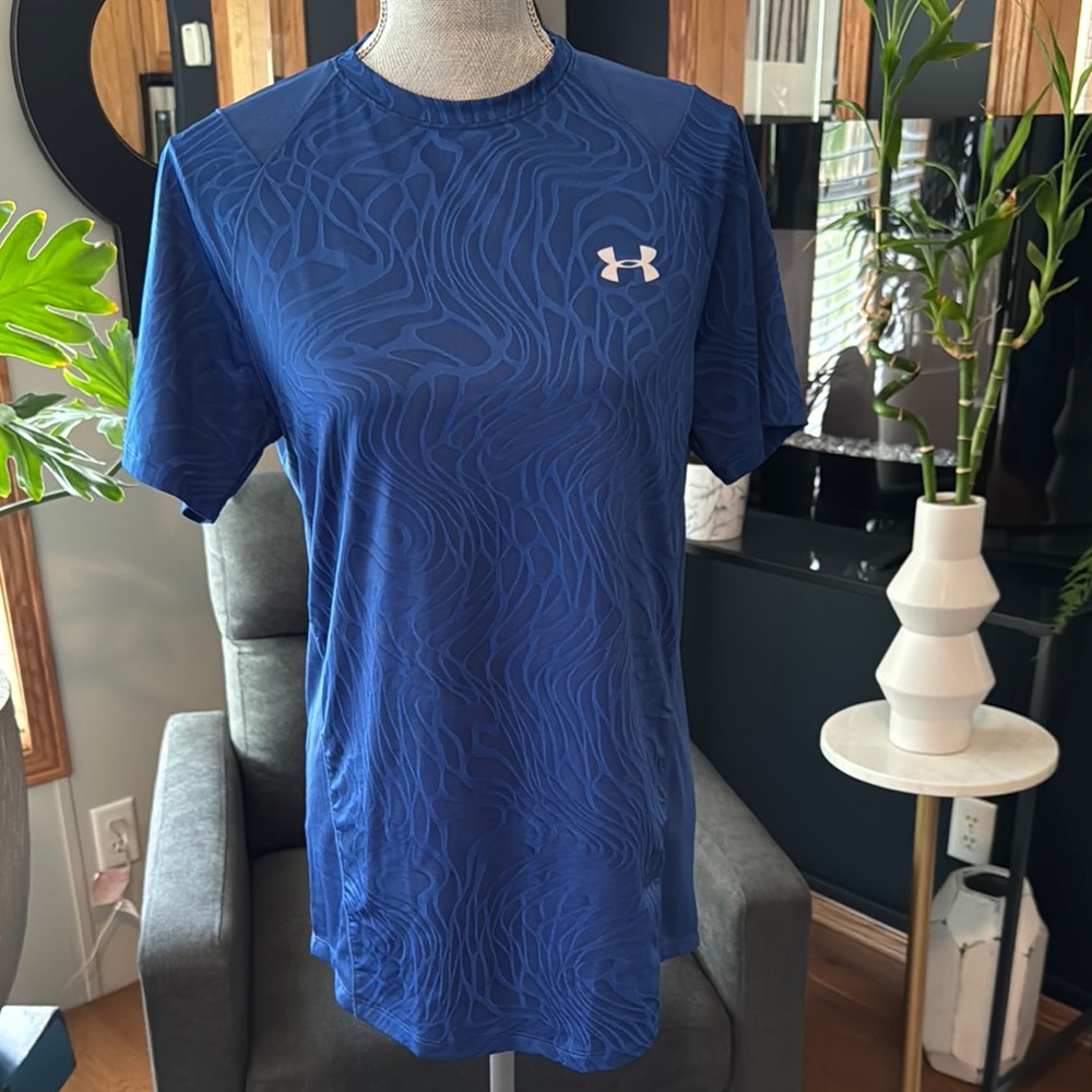 Under Armour Blue Short Sleeve Performance MK1 Tee